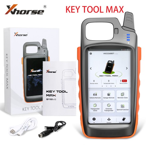 Xhorse Dolphin XP005 Automatic Key Cutting Machine and VVDI Key Tool Max Key Programmer (As a Screen)