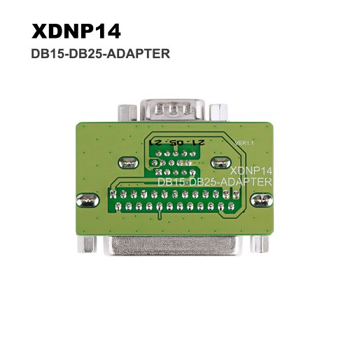 Xhorse XDNP14 DB15-DB25 BMW EWS4 Solder-Free Adapter for VVDI Prog, VVDI Key Tool Plus and Mini Prog
