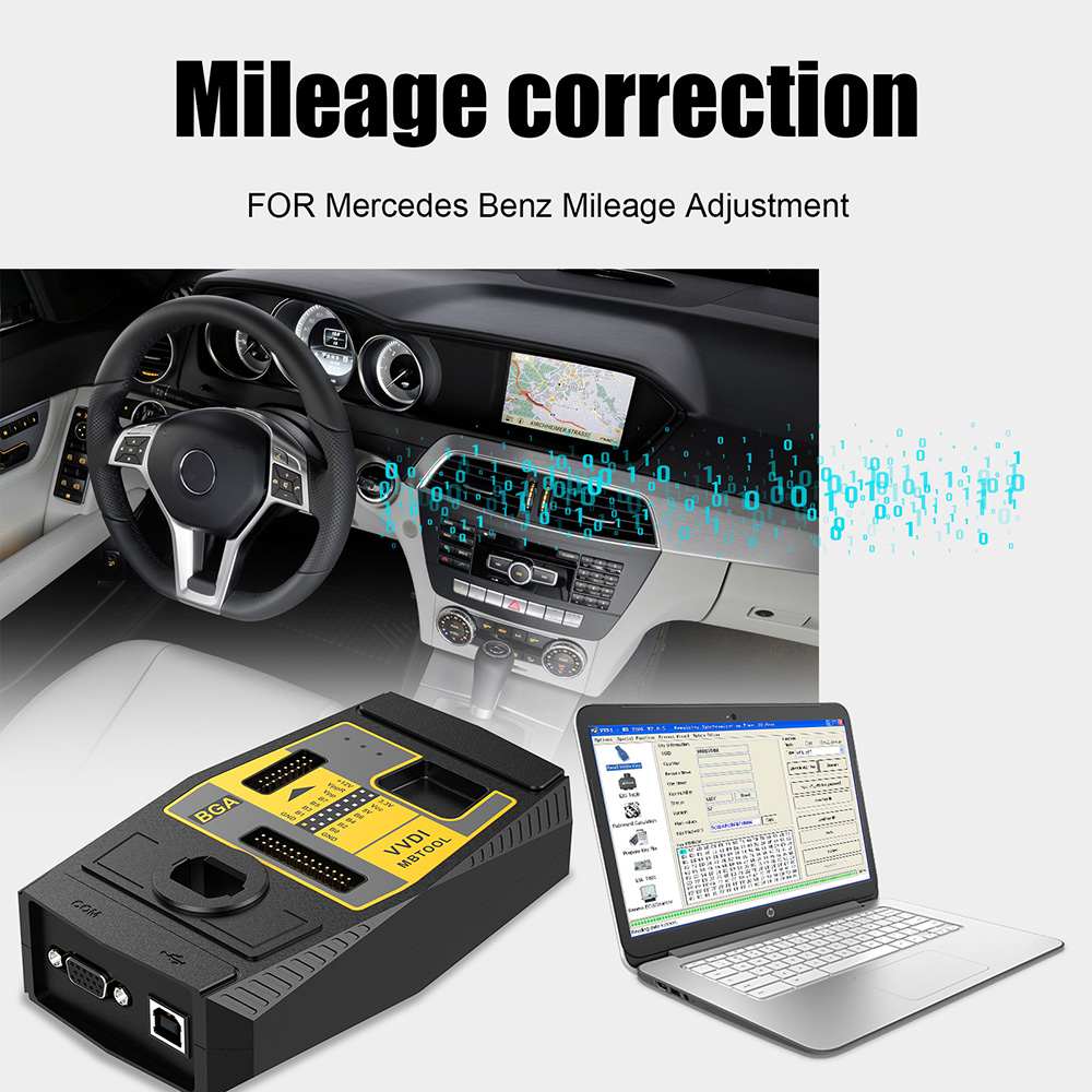 2 x Xhorse - Mercedes Benz ESL / ELV Steering Lock Emulator for Benz 204  207 212 for use with VVDI MB (Pack of 2)